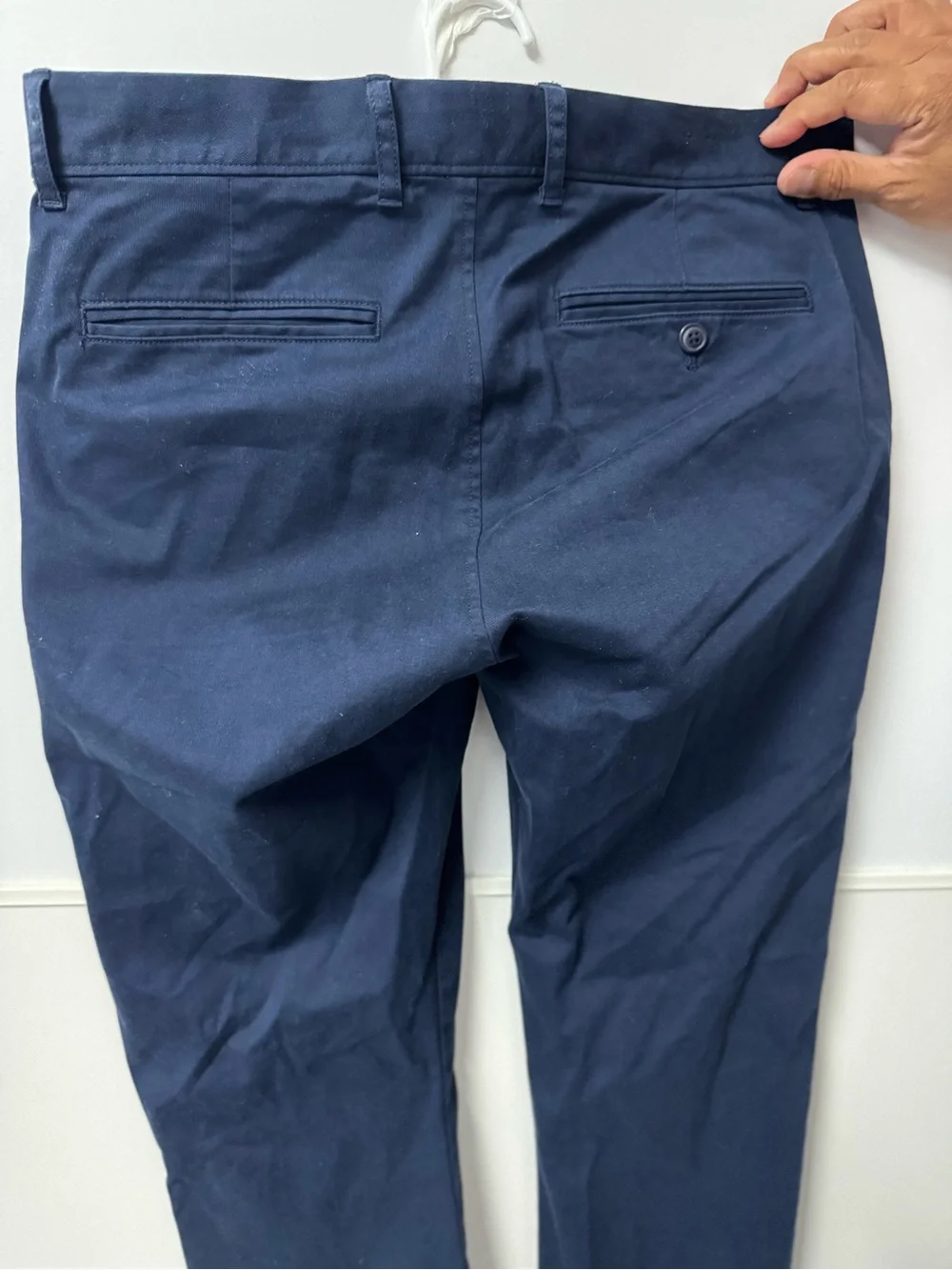 J. Crew Navy Slim Fit Chinos